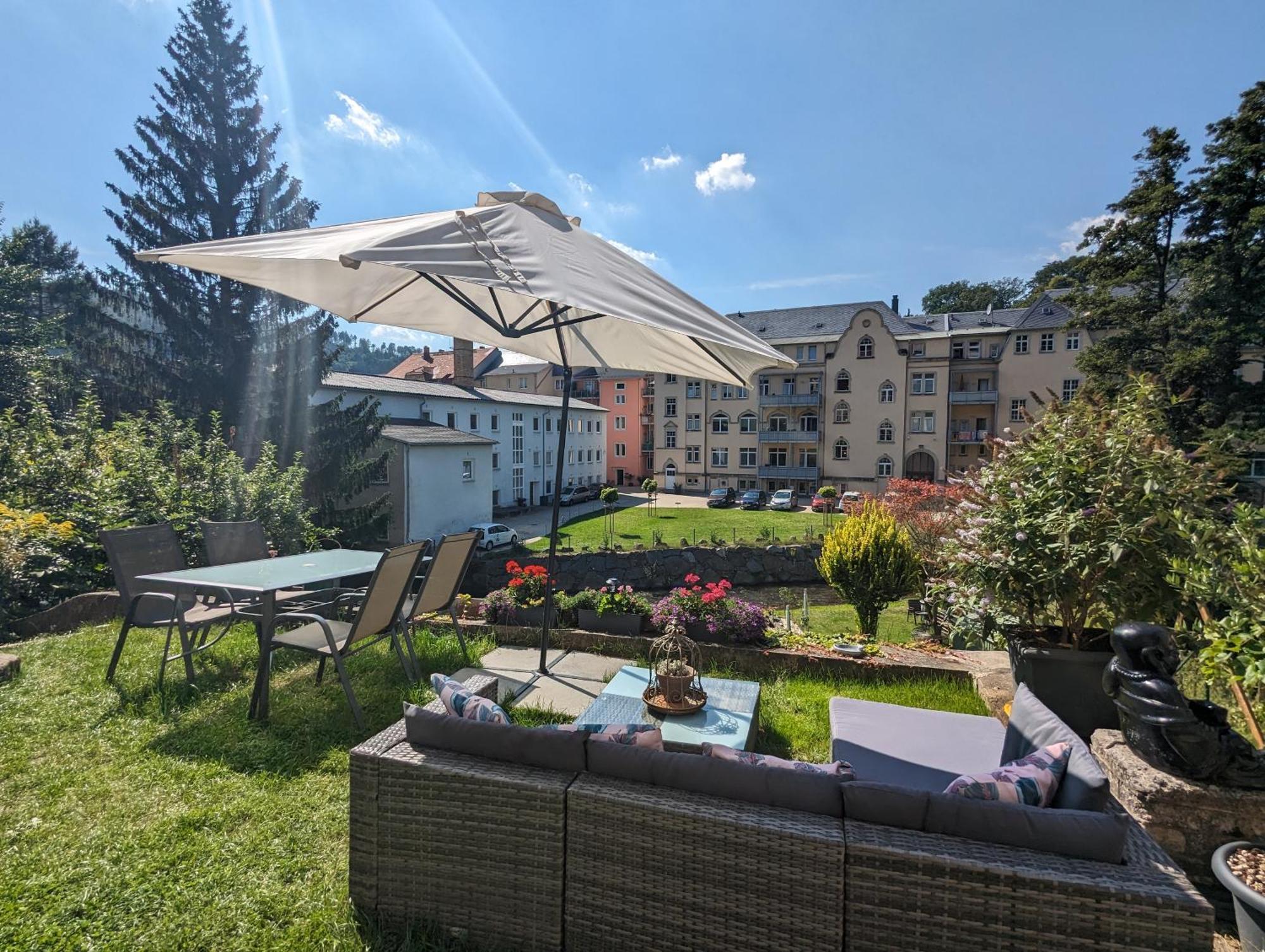 Uo - Urlaubsmagie - Helle Wohnung,Sauna,Whirlpool Зебніц Екстер'єр фото