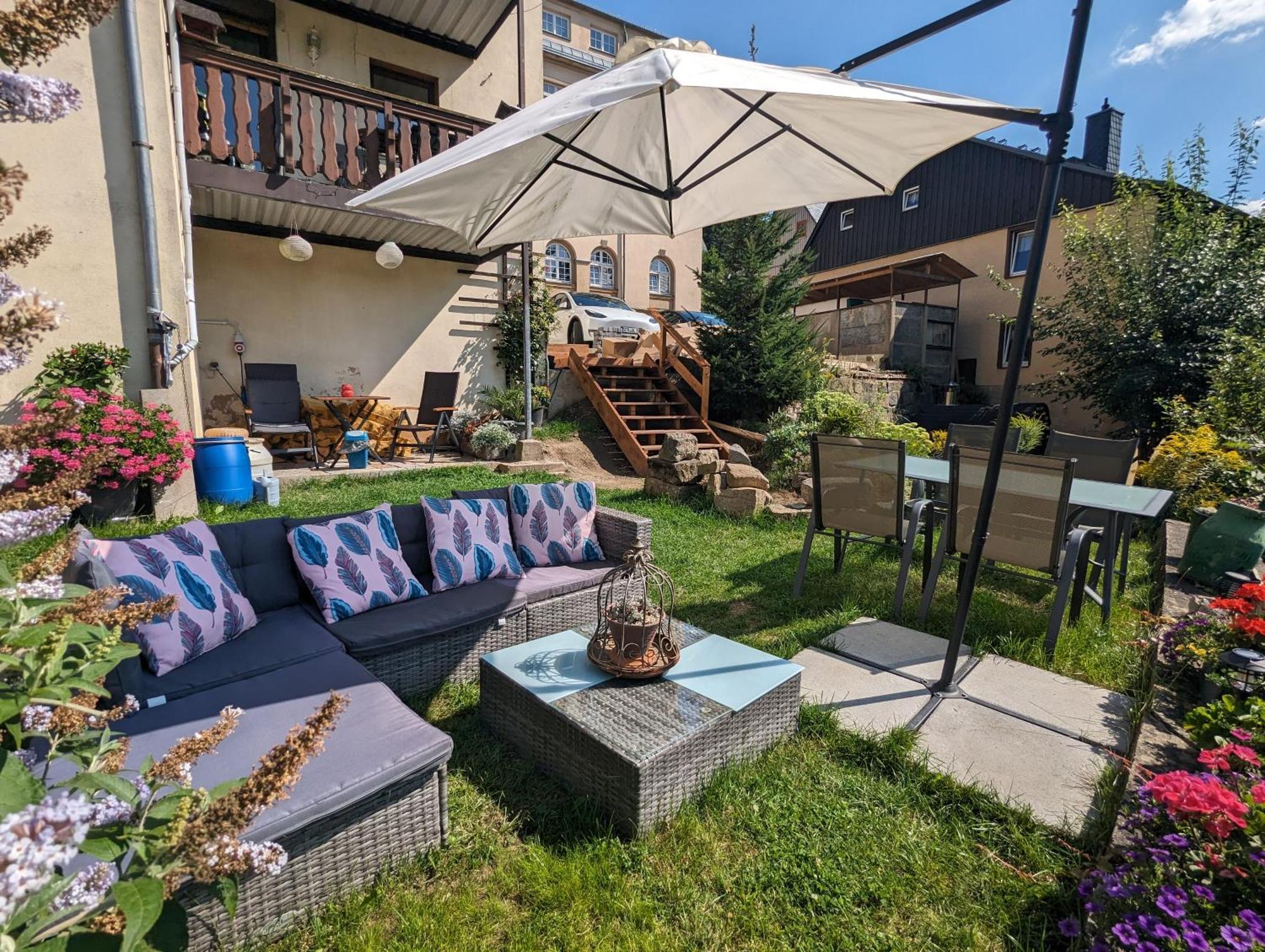 Uo - Urlaubsmagie - Helle Wohnung,Sauna,Whirlpool Зебніц Екстер'єр фото