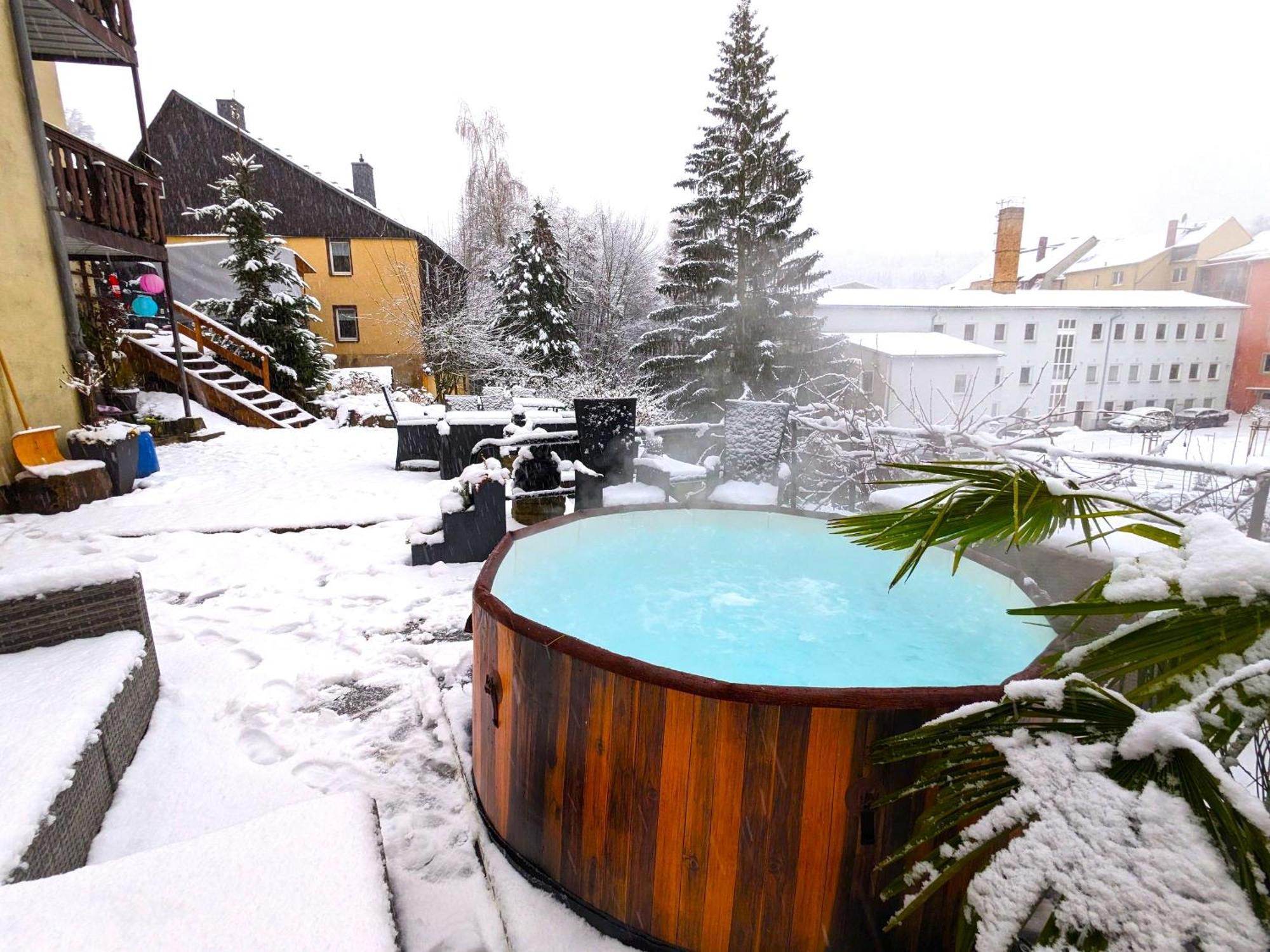 Uo - Urlaubsmagie - Helle Wohnung,Sauna,Whirlpool Зебніц Екстер'єр фото