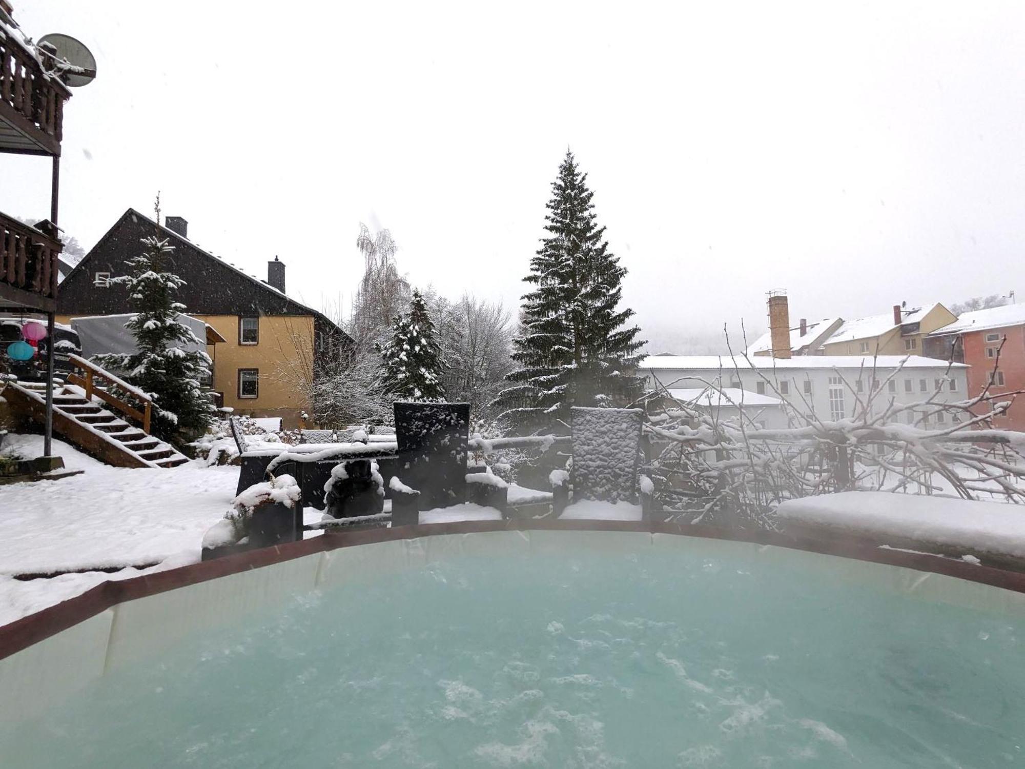 Uo - Urlaubsmagie - Helle Wohnung,Sauna,Whirlpool Зебніц Екстер'єр фото
