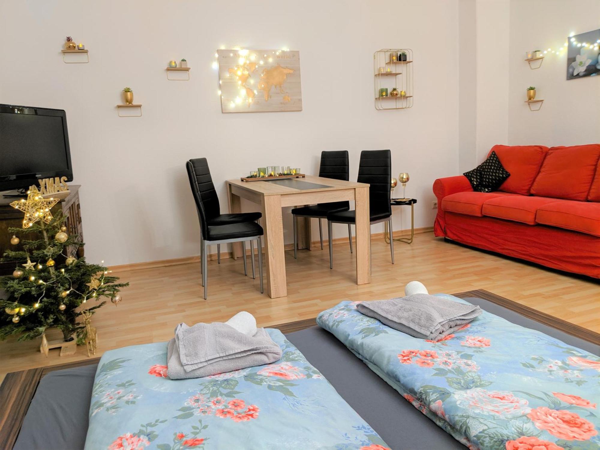 Uo - Urlaubsmagie - Helle Wohnung,Sauna,Whirlpool Зебніц Екстер'єр фото