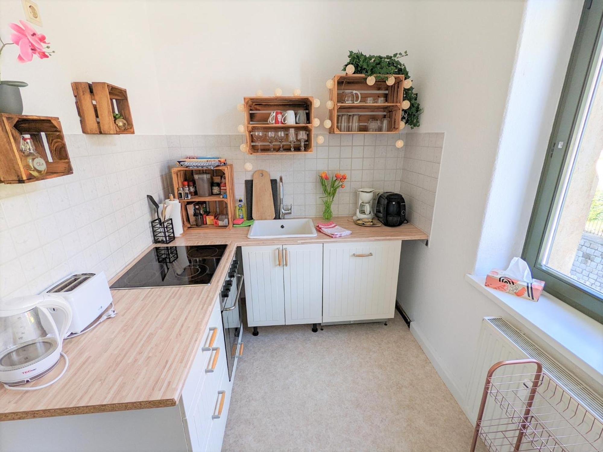 Uo - Urlaubsmagie - Helle Wohnung,Sauna,Whirlpool Зебніц Екстер'єр фото