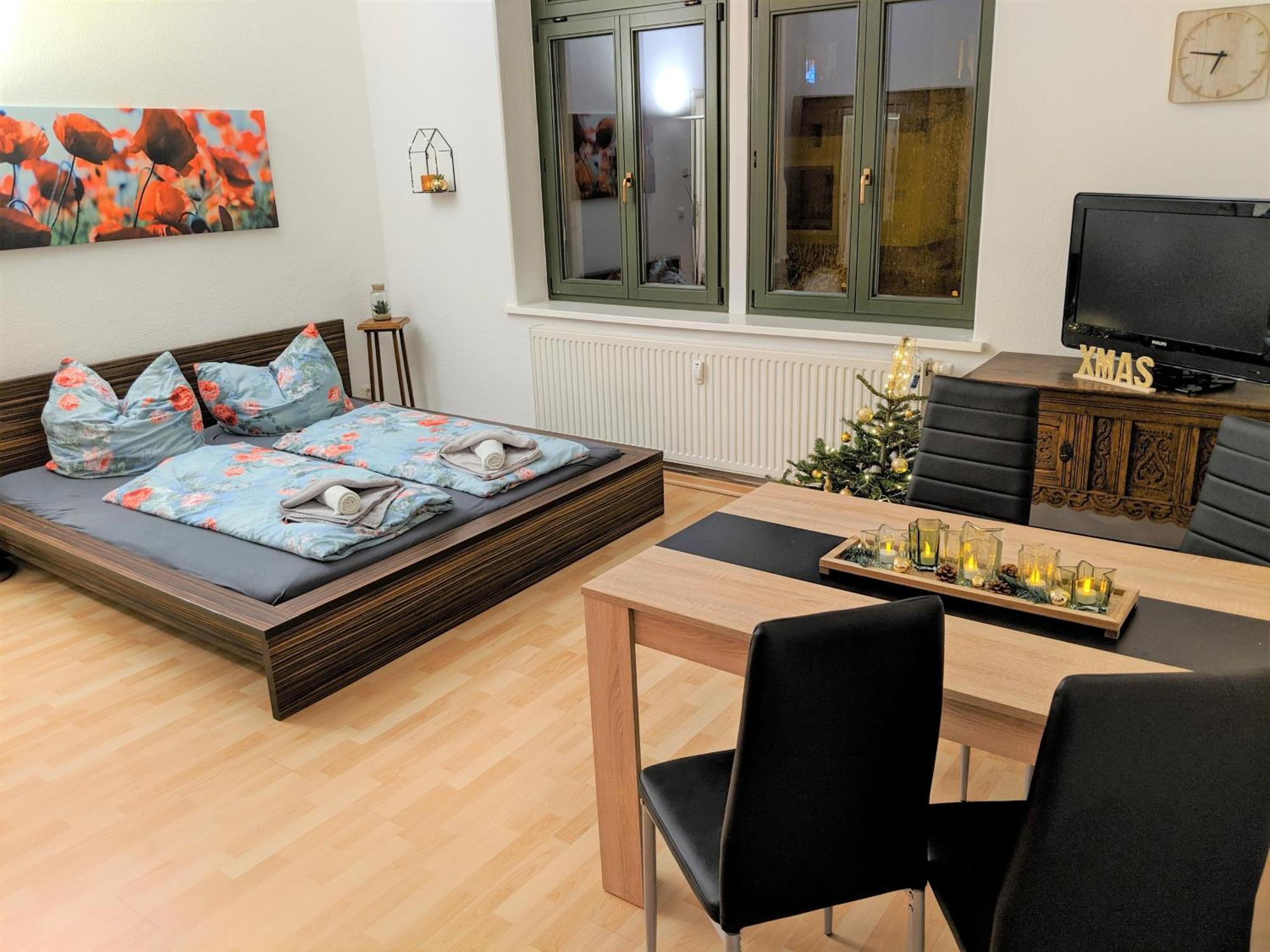 Uo - Urlaubsmagie - Helle Wohnung,Sauna,Whirlpool Зебніц Екстер'єр фото